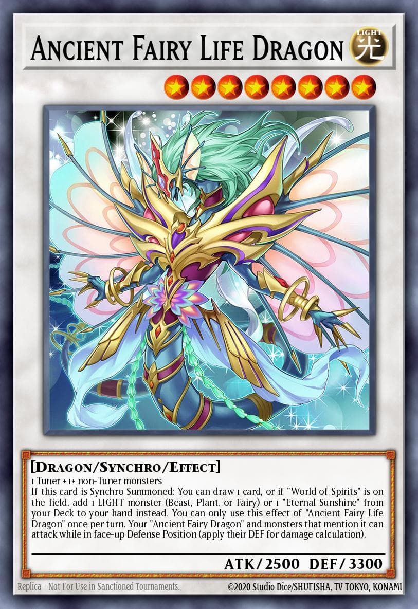 Carte Yu-Gi-Oh! Ancient Fairy Life Dragon #039 — Alliance Insight