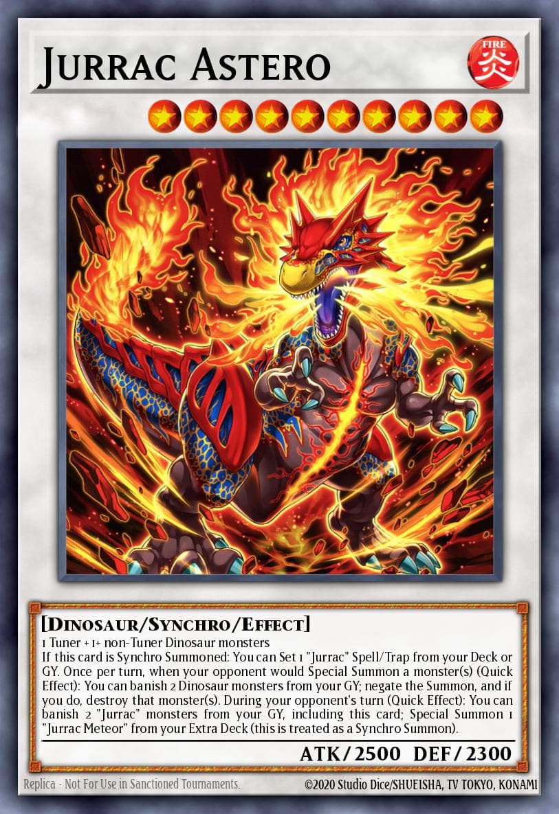 Carte Yu-Gi-Oh! Jurrac Astero #018 — Battles of Legend: Monster Mayhem