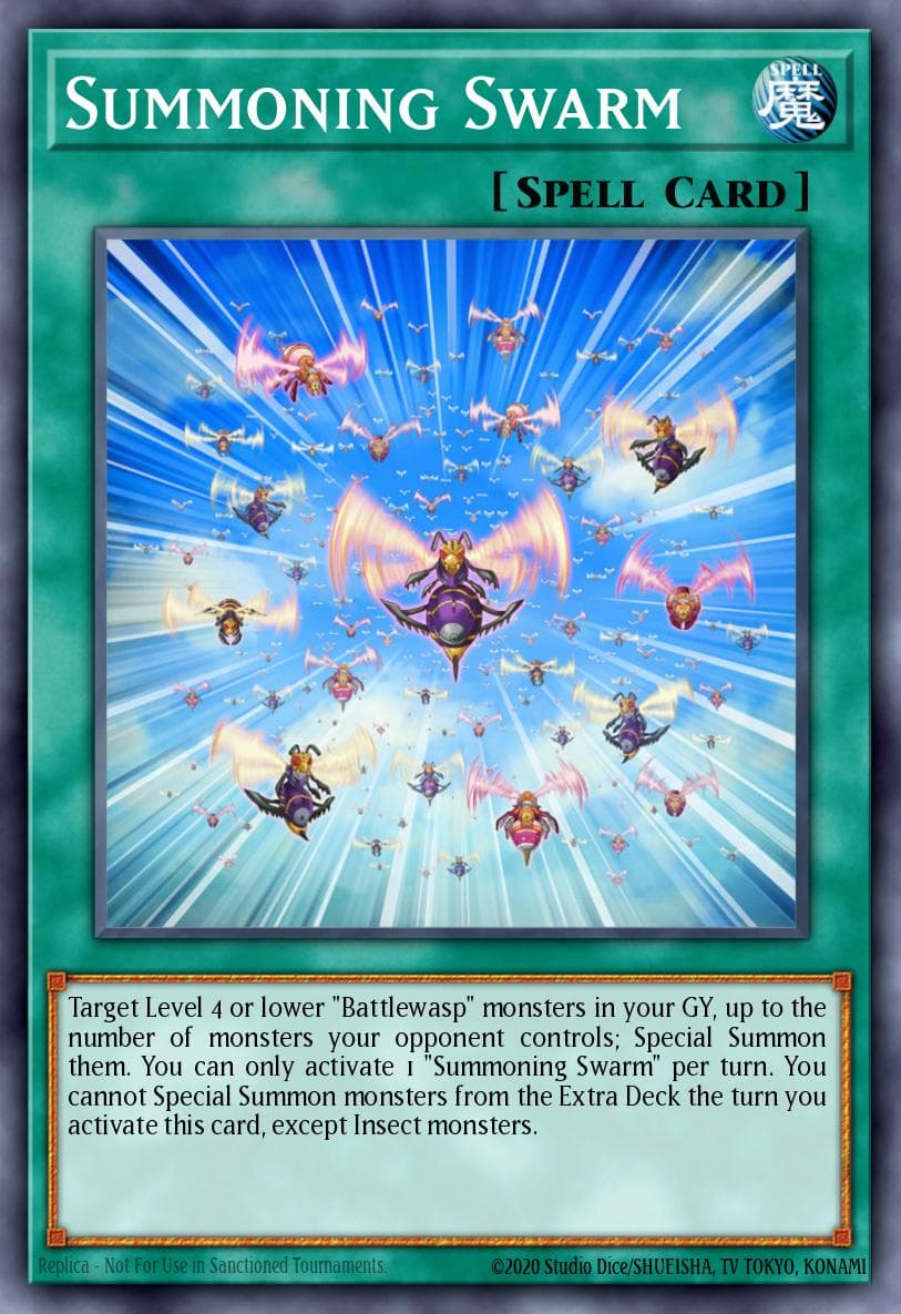 Carte Yu-Gi-Oh! Summoning Swarm #040 — Battles of Legend: Hero's Revenge