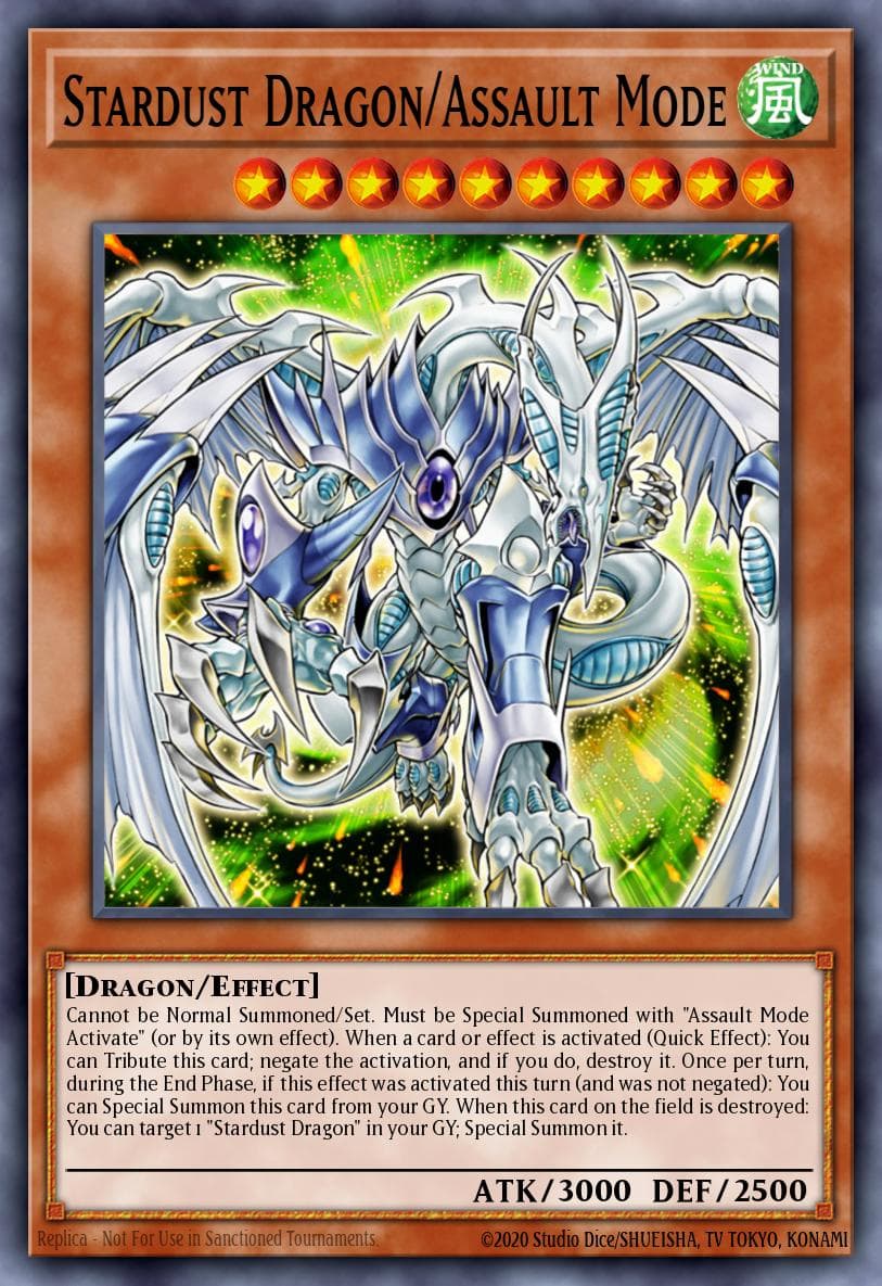 Carte Yu-Gi-Oh! Stardust Dragon/Assault Mode #101 — Burst Protocol