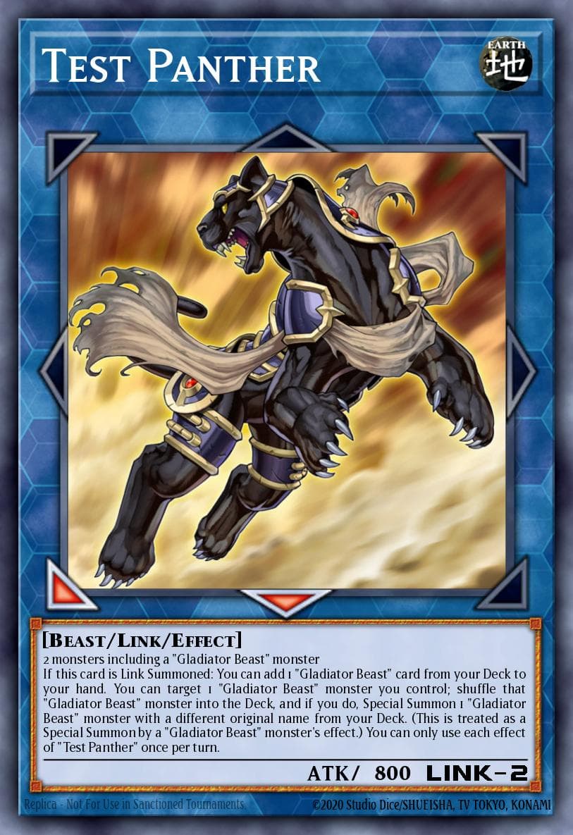 Carte Yu-Gi-Oh! Test Panther #046 — Chaos Impact