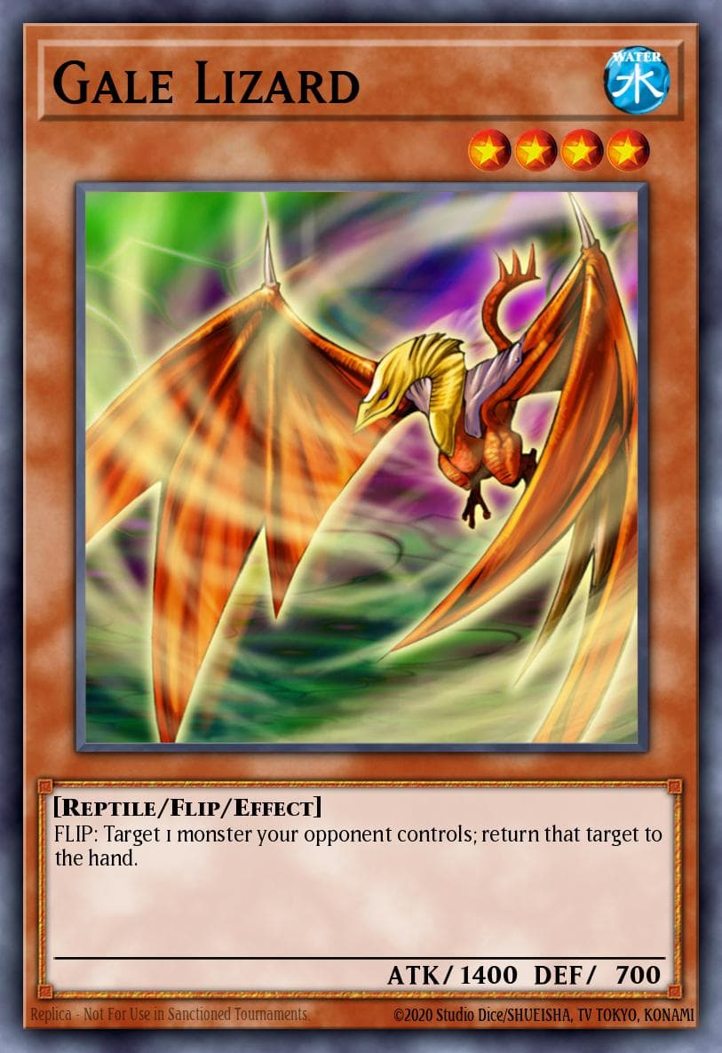 Carte Yu-Gi-Oh! Gale Lizard #007 — Battle Pack 3: Monster League