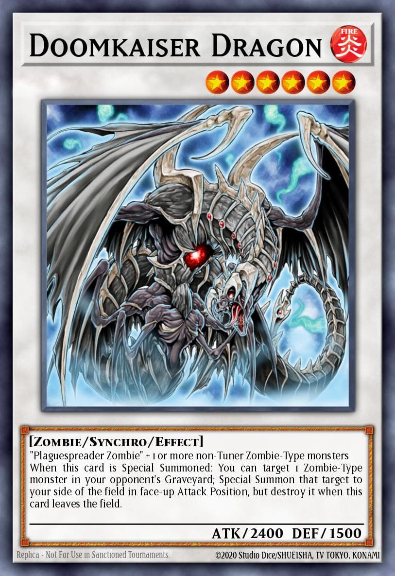 Carte Yu-Gi-Oh! Doomkaiser Dragon #081 — Battles of Legend: Crystal Revenge