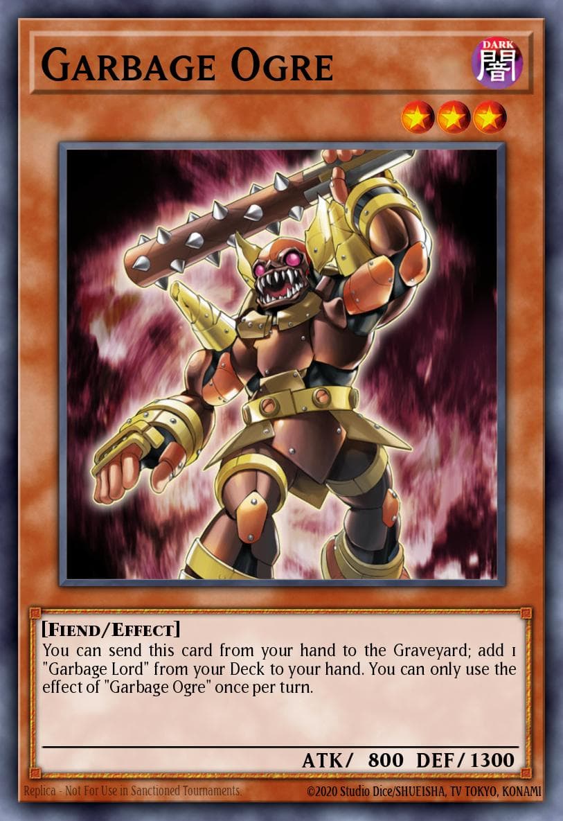 Carte Yu-Gi-Oh! Garbage Ogre #018 — Cosmo Blazer