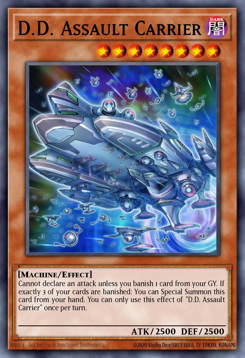 Carte Yu-Gi-Oh! D.D. Assault Carrier #082 — Burst of Destiny