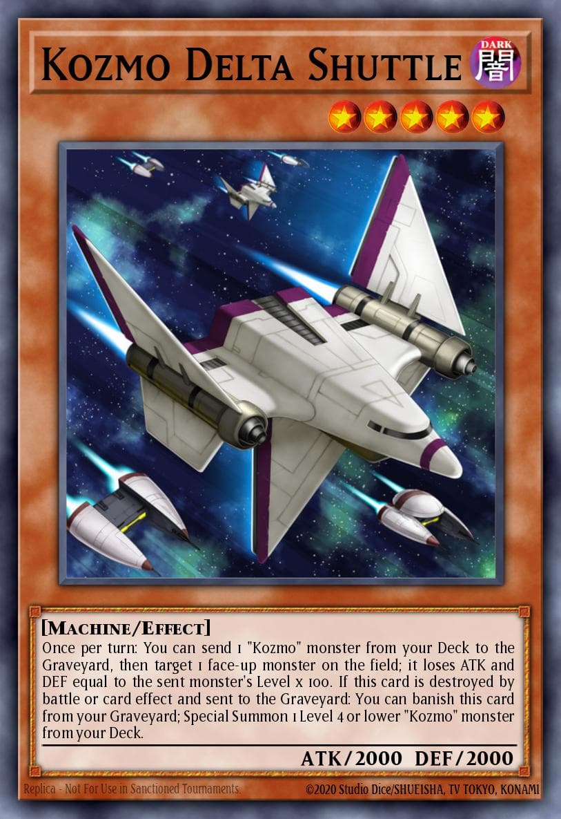 Carte Yu-Gi-Oh! Kozmo Delta Shuttle #084 — Breakers of Shadow