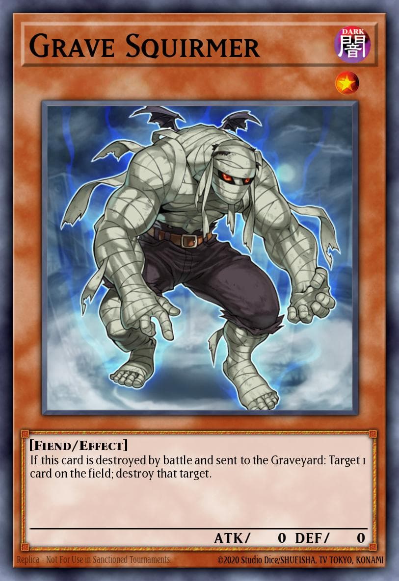 Carte Yu-Gi-Oh! Grave Squirmer #062 — Battle Pack: Epic Dawn