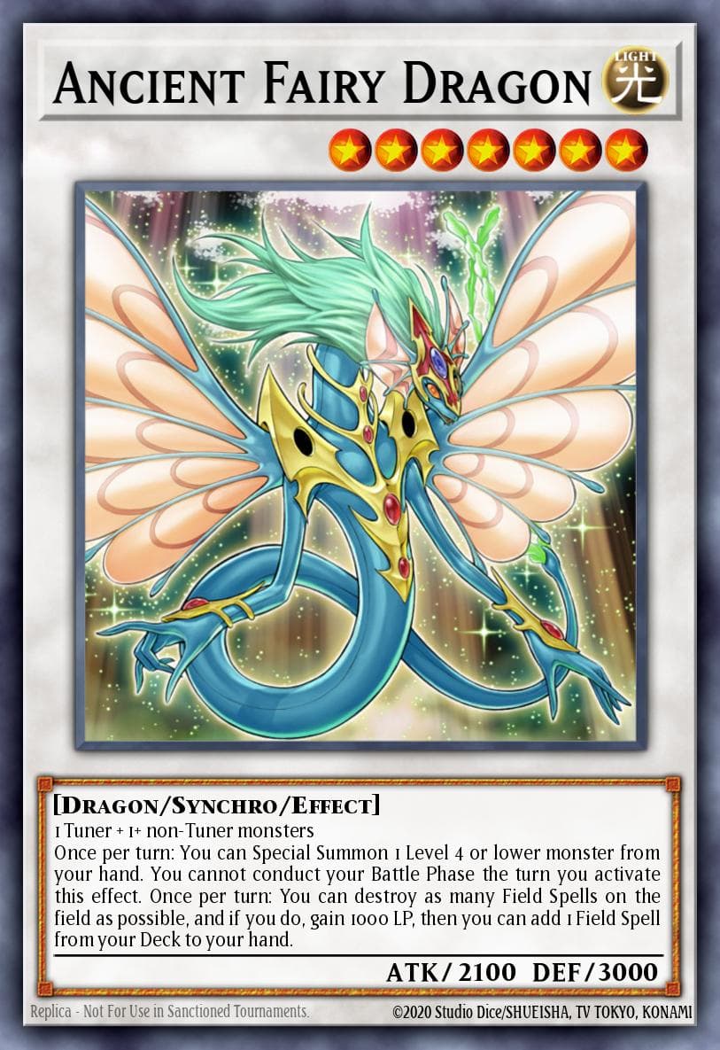Carte Yu-Gi-Oh! Ancient Fairy Dragon #040 — Ancient Prophecy