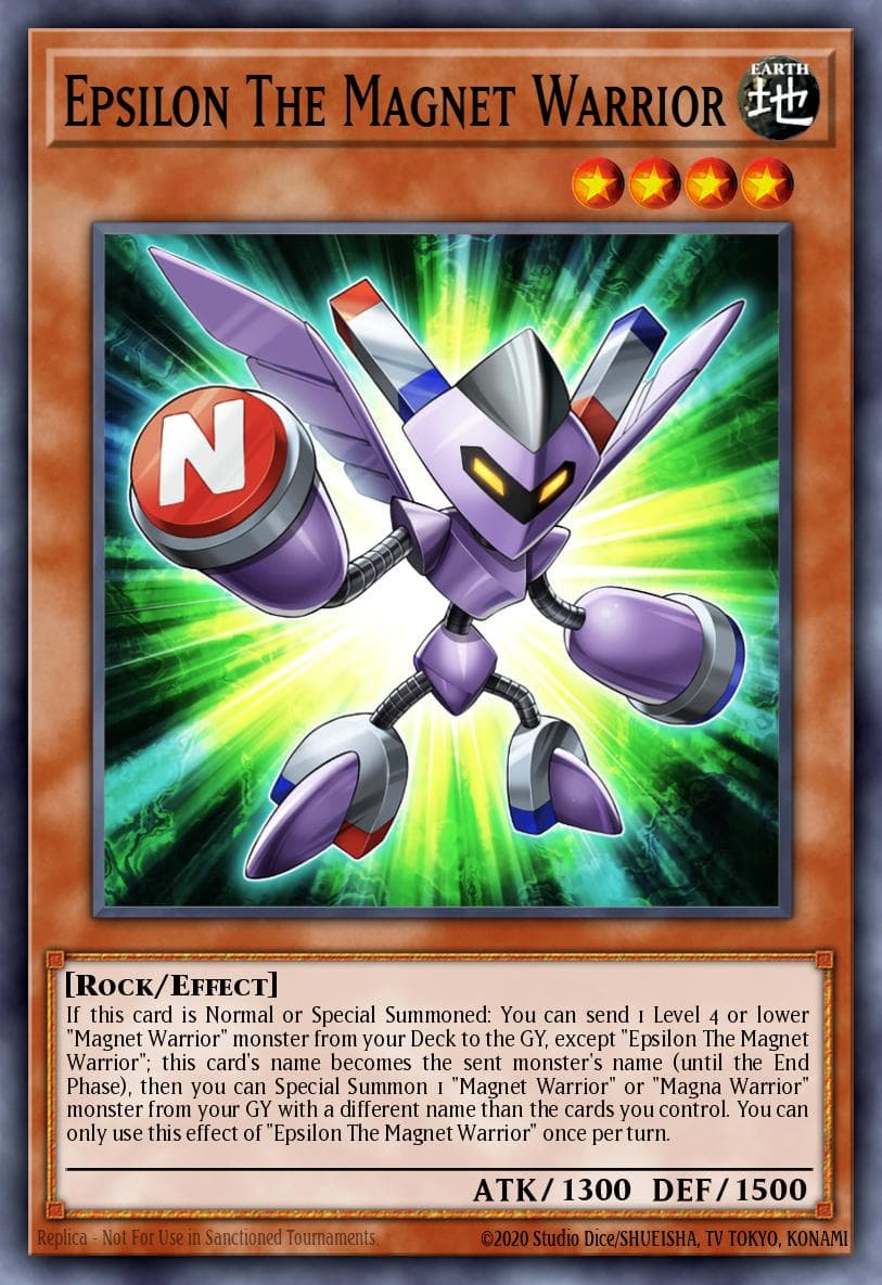 Carte Yu-Gi-Oh! Epsilon The Magnet Warrior #020 — Battle of Chaos