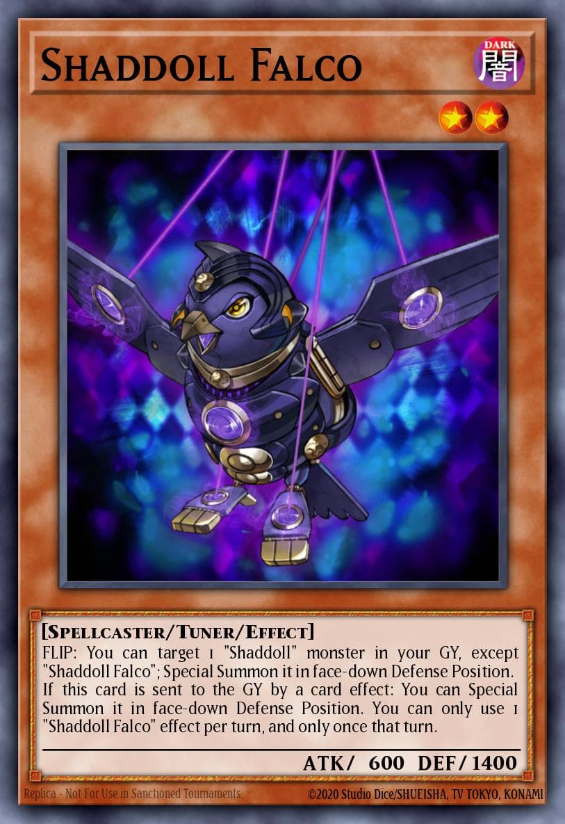 Carte Yu-Gi-Oh! Shaddoll Falco #080 — Battles of Legend: Hero's Revenge