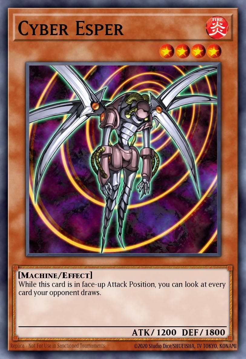 Carte Yu-Gi-Oh! Cyber Esper #005 — Cyberdark Impact