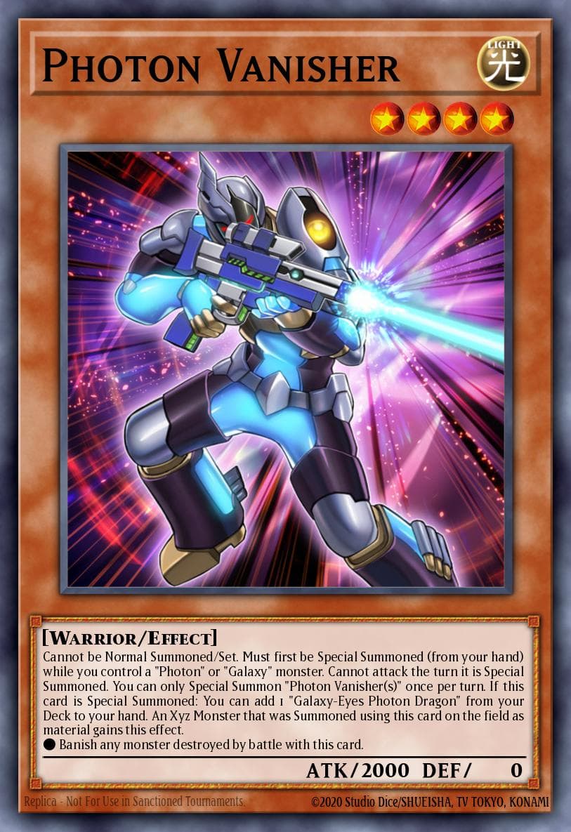 Carte Yu-Gi-Oh! Photon Vanisher #058 — Battles of Legend: Monstrous Revenge