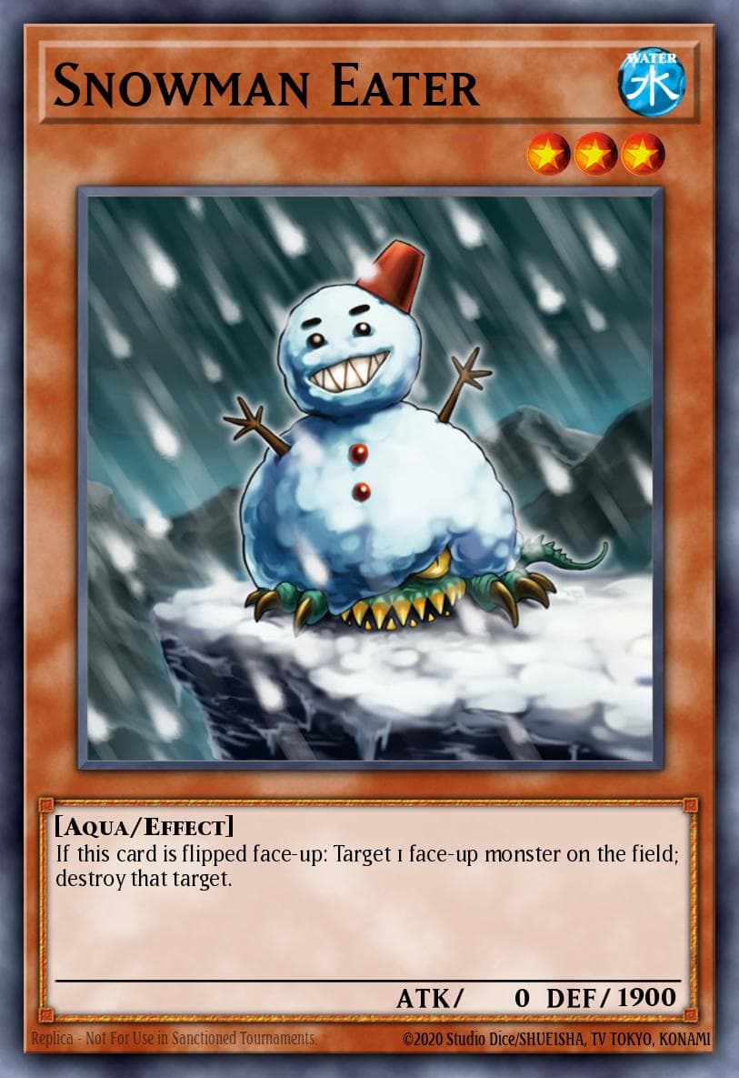 Carte Yu-Gi-Oh! Snowman Eater #064 — Battle Pack: Epic Dawn