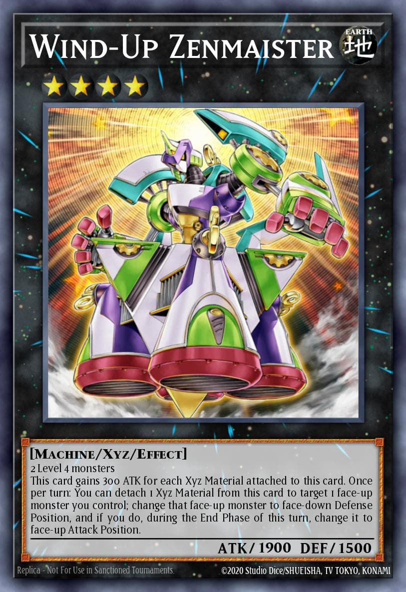 Carte Yu-Gi-Oh! Wind-Up Zenmaister #028 — Battle Pack: Epic Dawn
