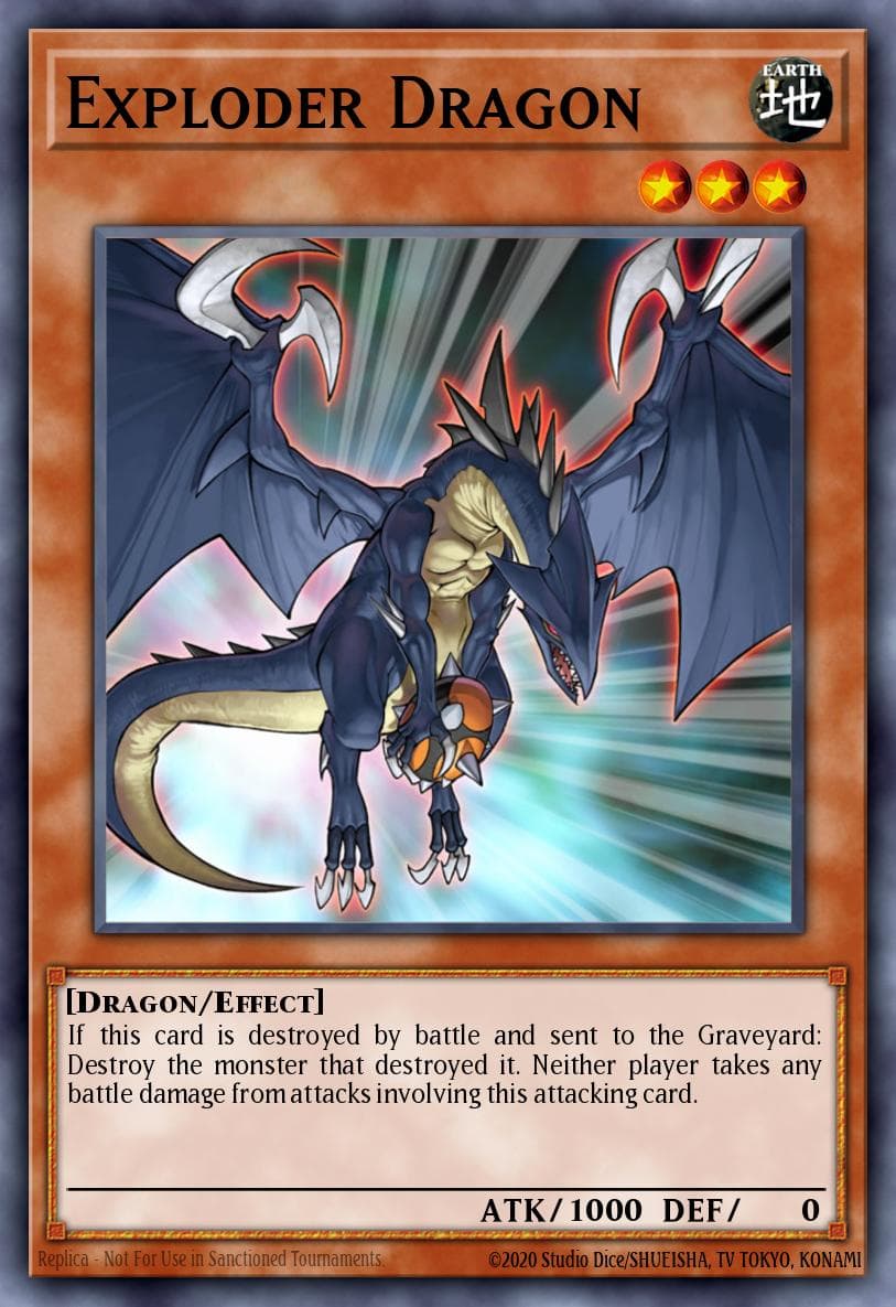 Carte Yu-Gi-Oh! Exploder Dragon #028 — Battle Pack 3: Monster League