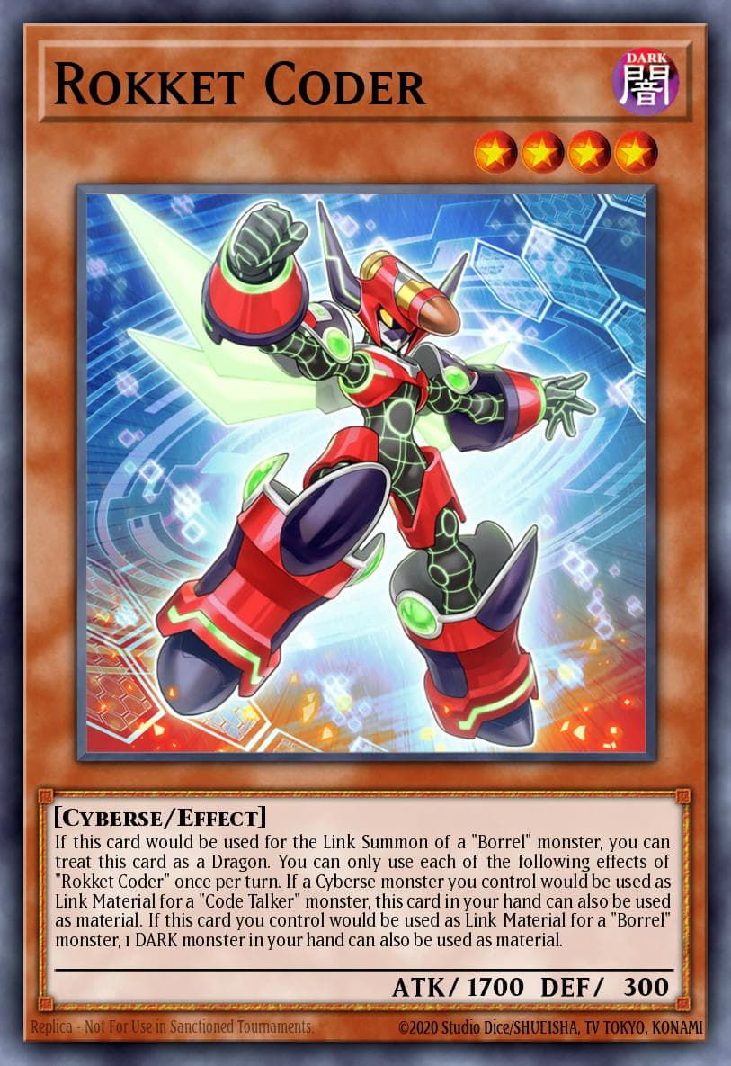 Carte Yu-Gi-Oh! Rokket Coder #006 — Battles of Legend: Monstrous Revenge