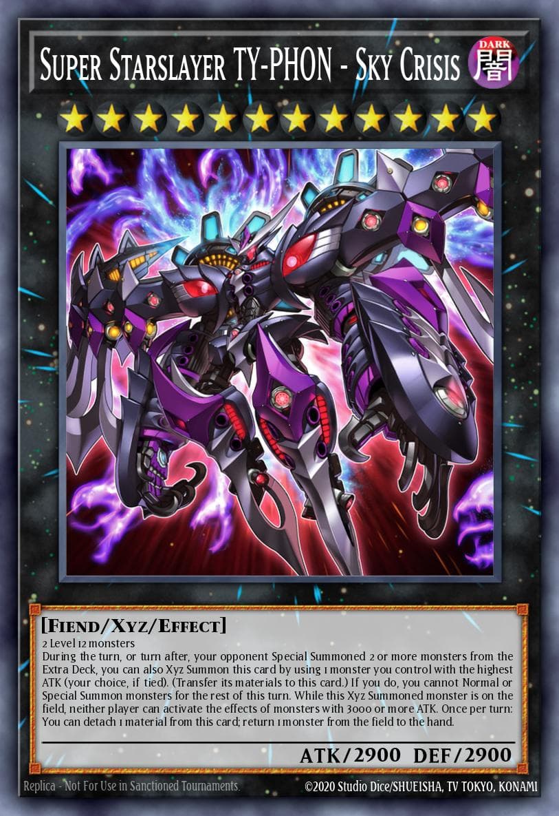 Carte Yu-Gi-Oh! Super Starslayer TY-PHON - Sky Crisis #042 — Age of Overlord