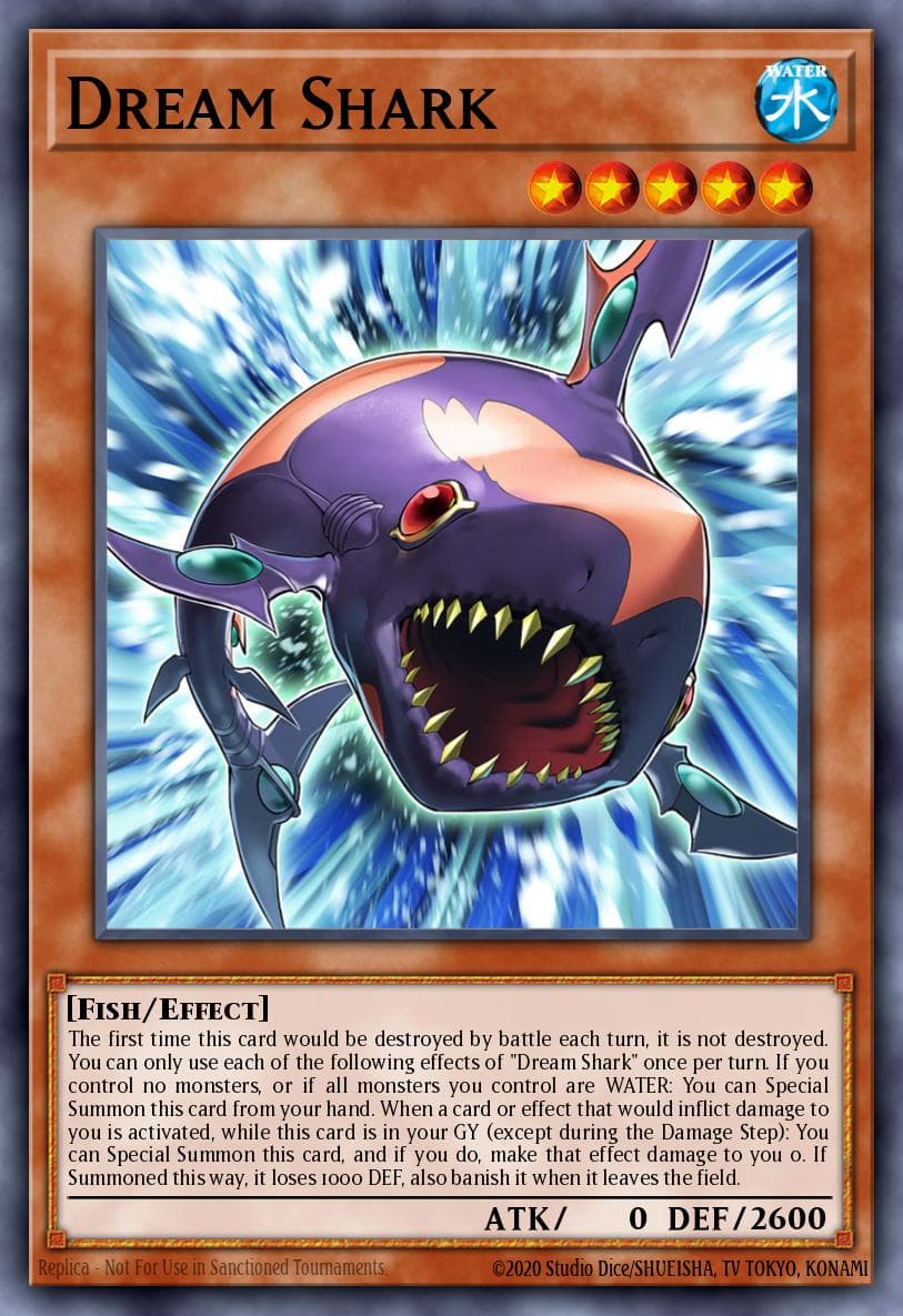 Carte Yu-Gi-Oh! Dream Shark #025 — Battles of Legend: Crystal Revenge