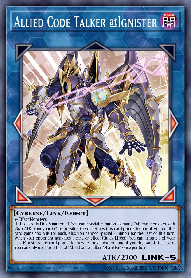 Carte Yu-Gi-Oh! Allied Code Talker @Ignister #051 — Alliance Insight