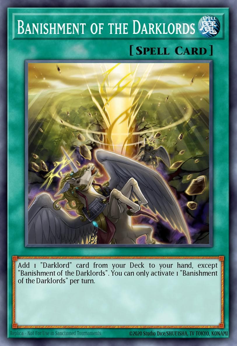 Carte Yu-Gi-Oh! Banishment of the Darklords #093 — Battles of Legend: Relentless Revenge