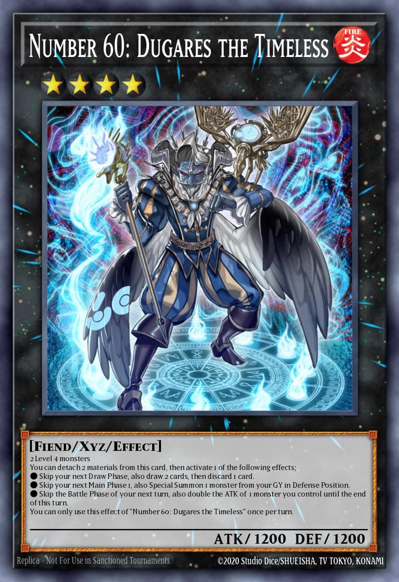 Carte Yu-Gi-Oh! Number 60: Dugares the Timeless #028 — Battles of Legend: Hero's Revenge