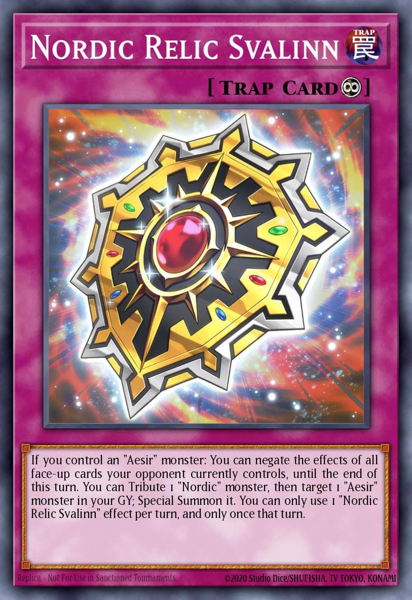 Carte Yu-Gi-Oh! Nordic Relic Svalinn #074 — Battle of Chaos