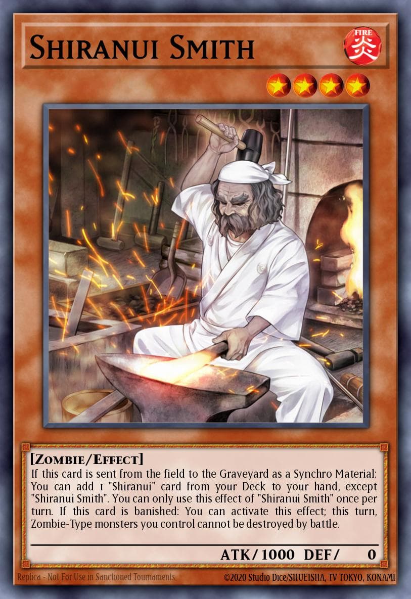 Carte Yu-Gi-Oh! Shiranui Smith #032 — Breakers of Shadow