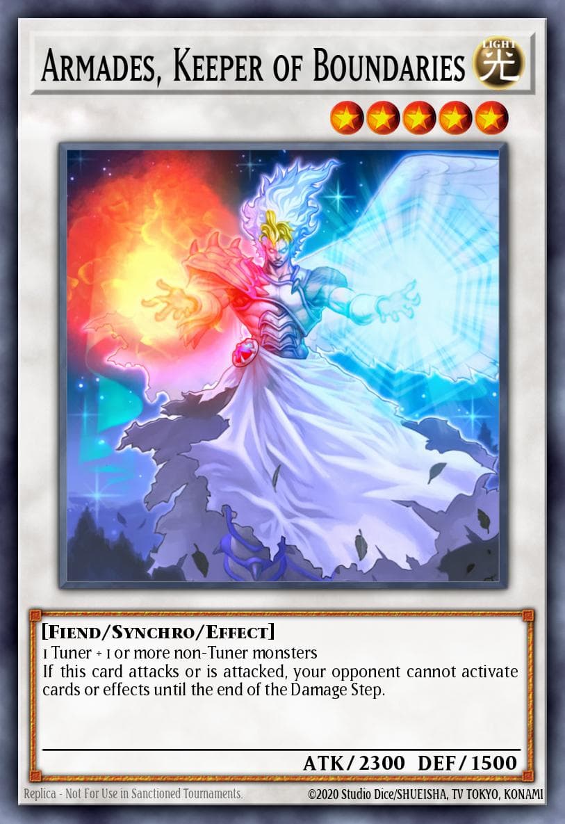 Carte Yu-Gi-Oh! Armades, Keeper of Boundaries #090 — Battles of Legend: Glorious Gallery