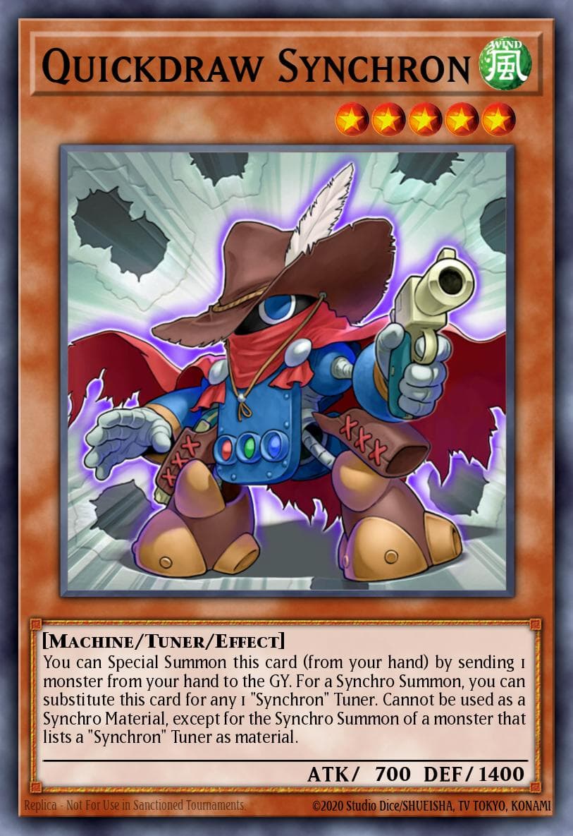 Carte Yu-Gi-Oh! Quickdraw Synchron #018 — Starter Deck: Duelist Toolbox