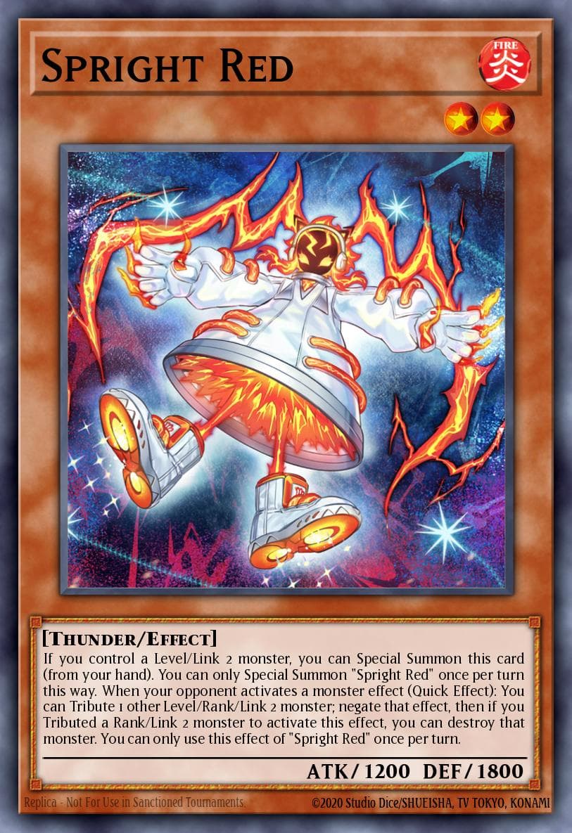 Carte Yu-Gi-Oh! Spright Red #078 — Battles of Legend: Terminal Revenge