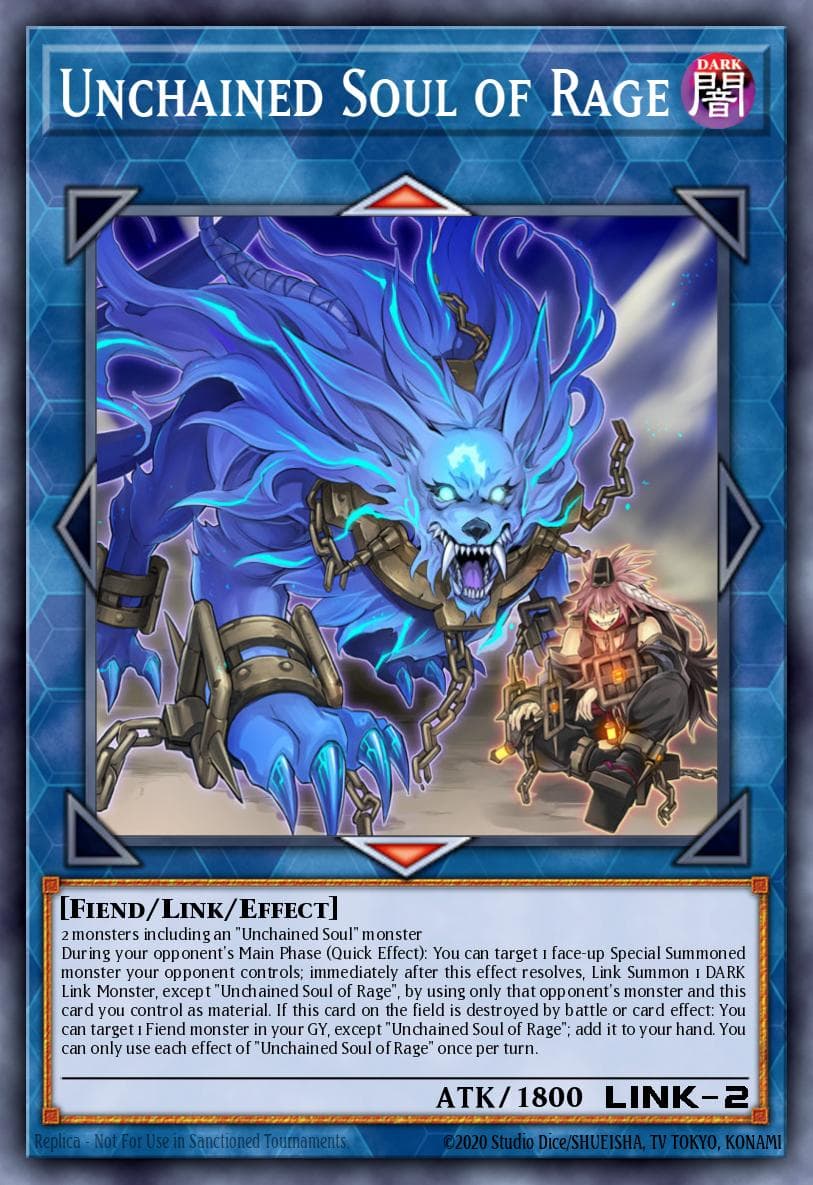 Carte Yu-Gi-Oh! Unchained Soul of Rage #043 — Chaos Impact
