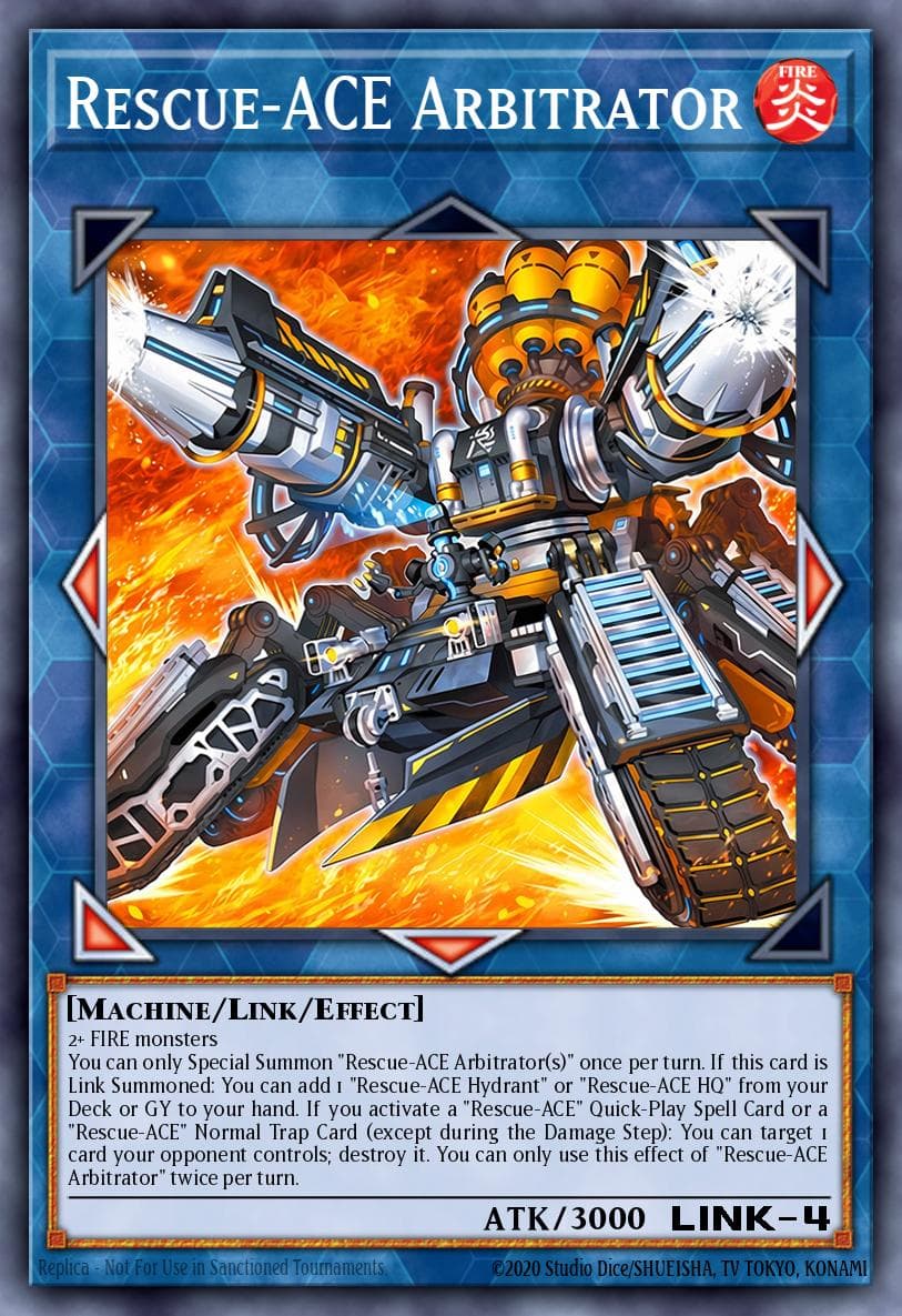 Carte Yu-Gi-Oh! Rescue-ACE Arbitrator #051 — Burst Protocol
