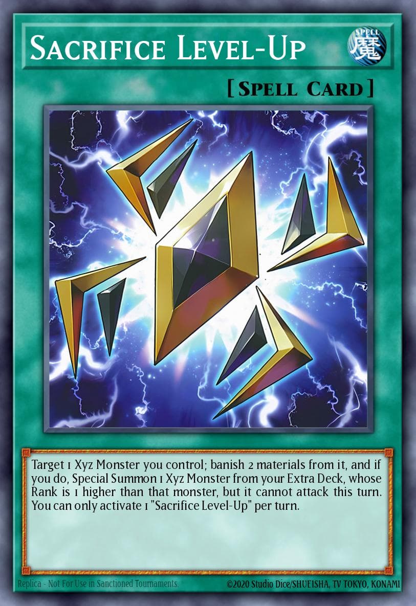 Carte Yu-Gi-Oh! Sacrifice Level-Up #034 — Battles of Legend: Terminal Revenge
