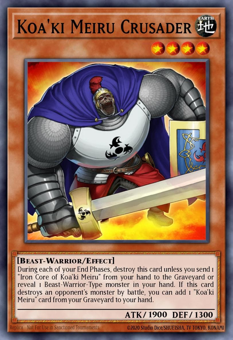 Carte Yu-Gi-Oh! Koa'ki Meiru Crusader #019 — Ancient Prophecy