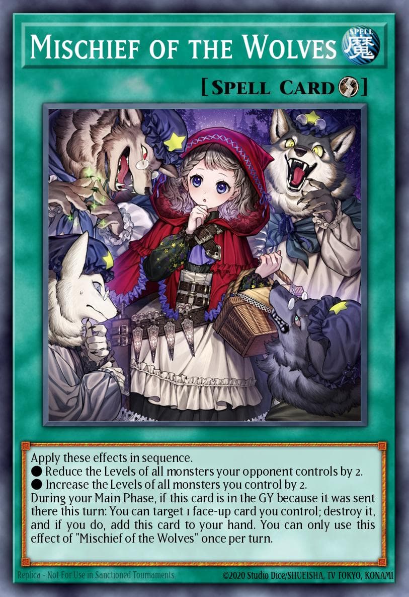 Carte Yu-Gi-Oh! Mischief of the Wolves #083 — Burst Protocol