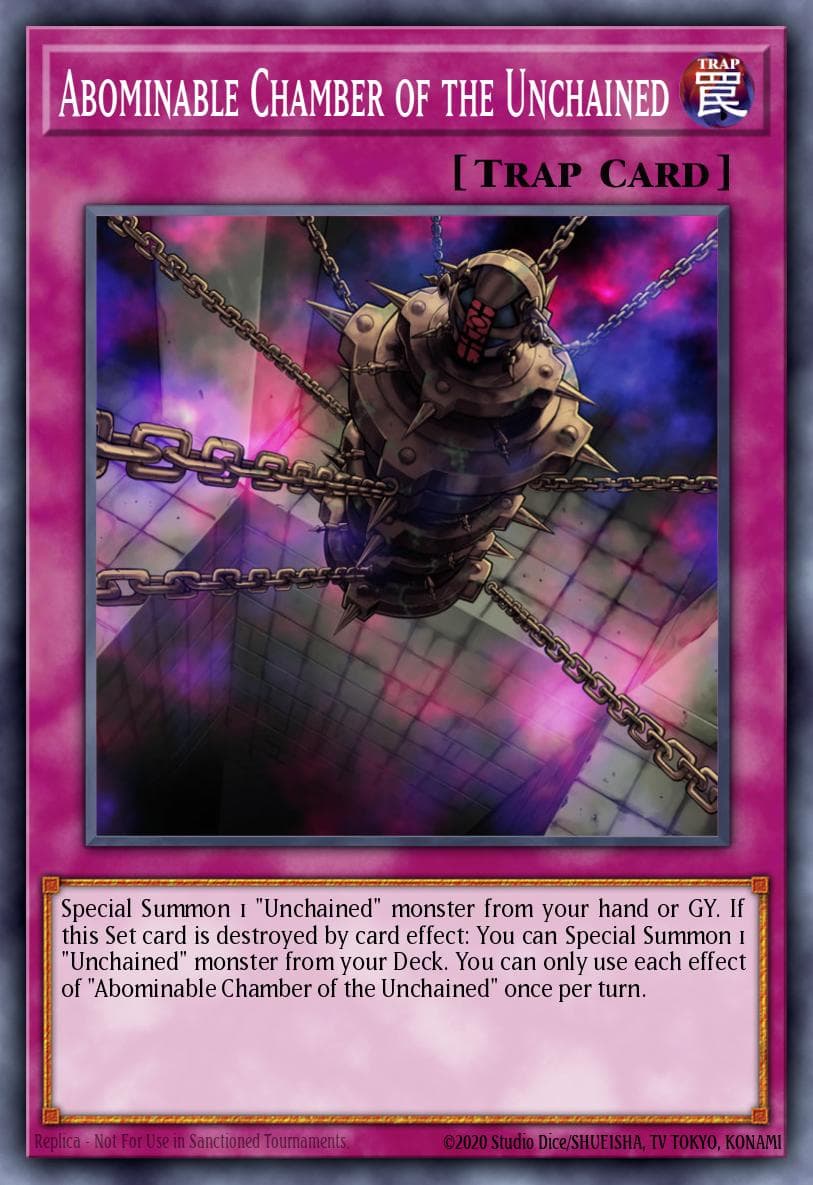 Carte Yu-Gi-Oh! Abominable Chamber of the Unchained #070 — Chaos Impact
