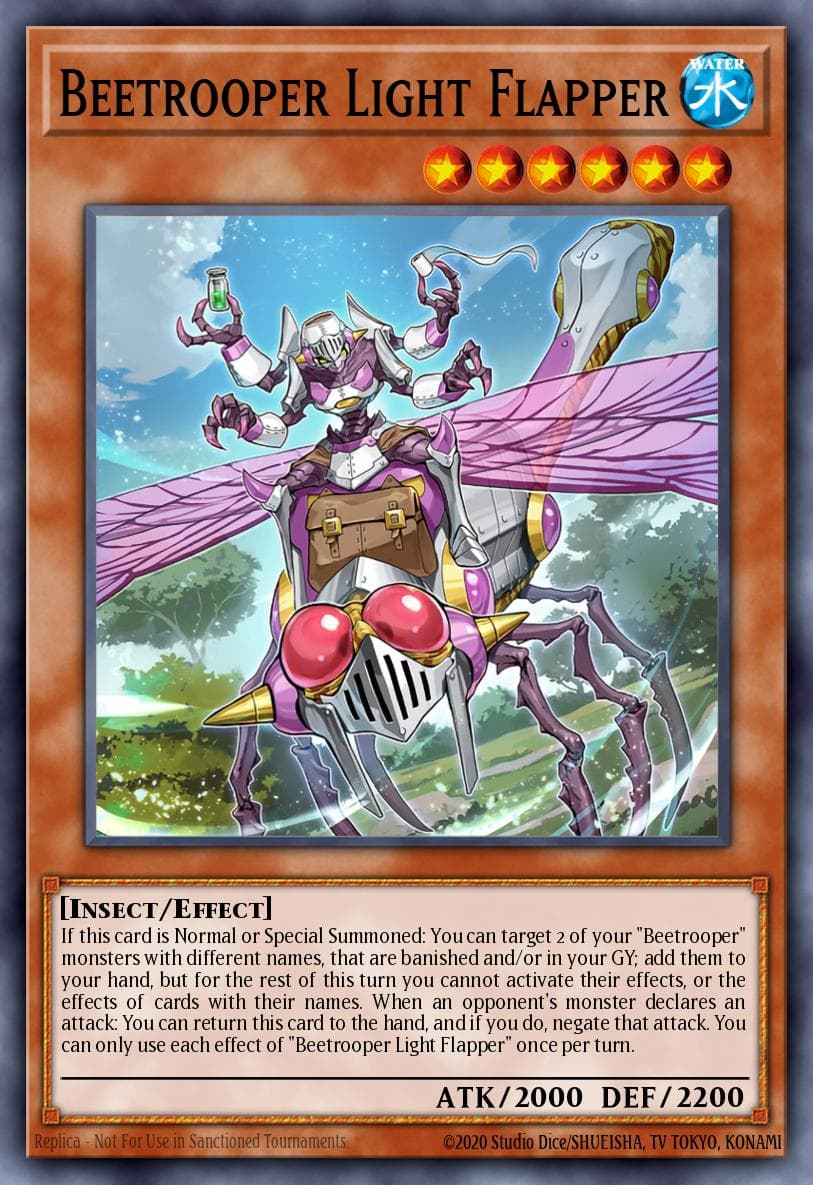 Carte Yu-Gi-Oh! Beetrooper Light Flapper #086 — Burst of Destiny