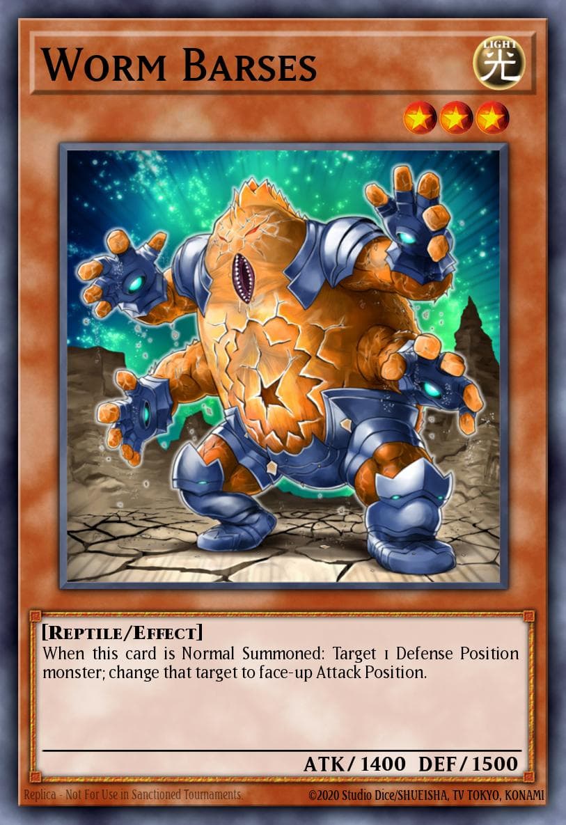 Carte Yu-Gi-Oh! Worm Barses #201 — Battle Pack: Epic Dawn