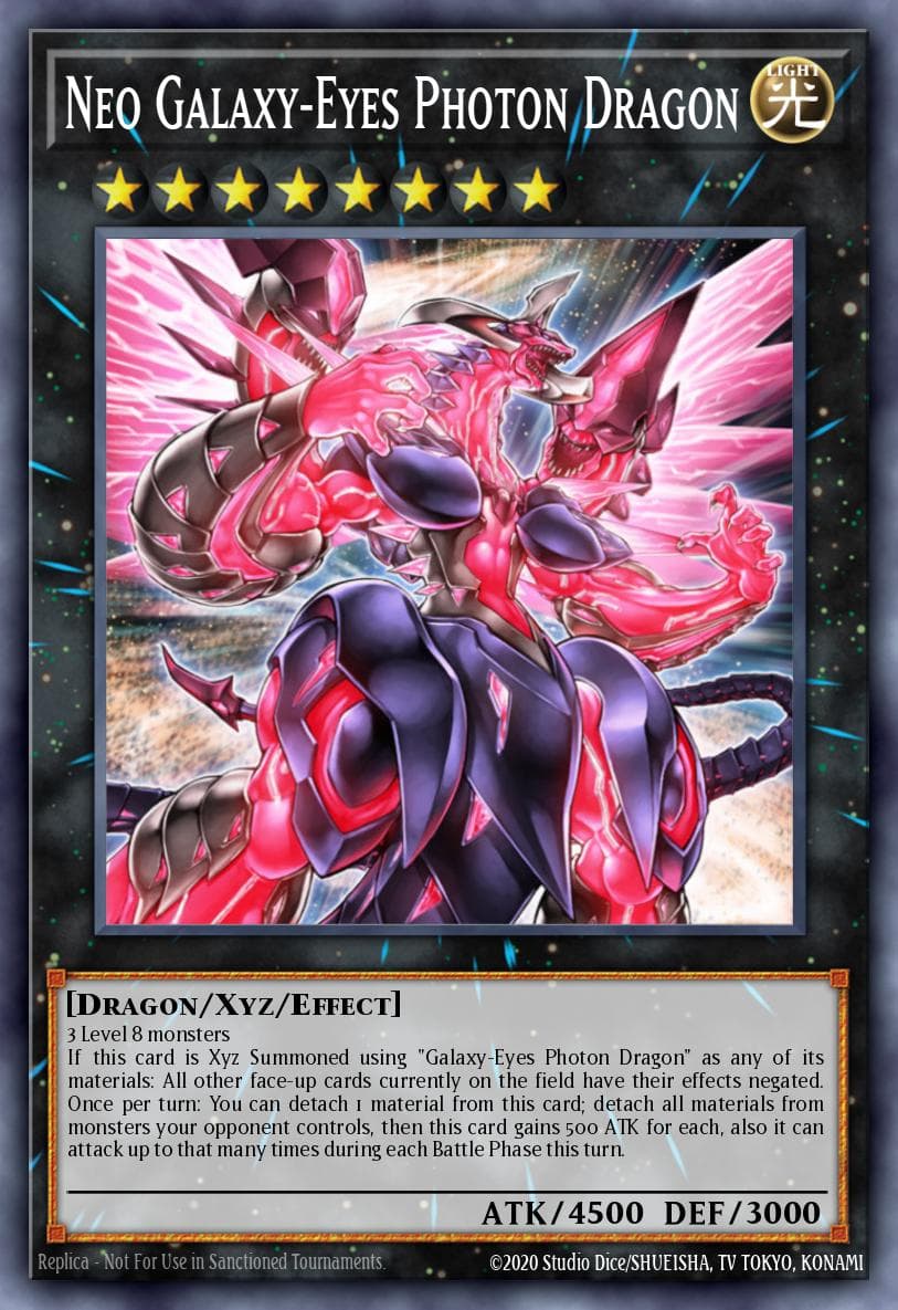 Carte Yu-Gi-Oh! Neo Galaxy-Eyes Photon Dragon #064 — Battles of Legend: Light's Revenge