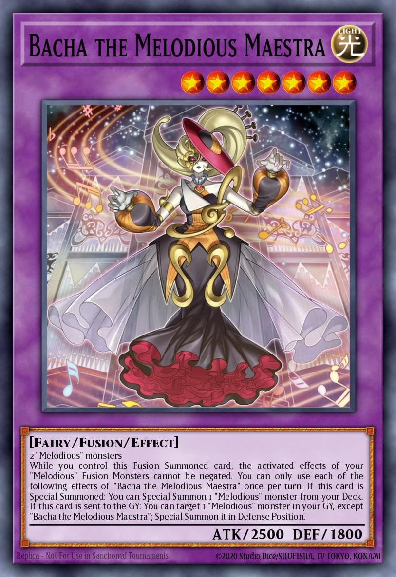 Carte Yu-Gi-Oh! Bacha the Melodious Maestra #006 — Limited Pack World Championship 2025