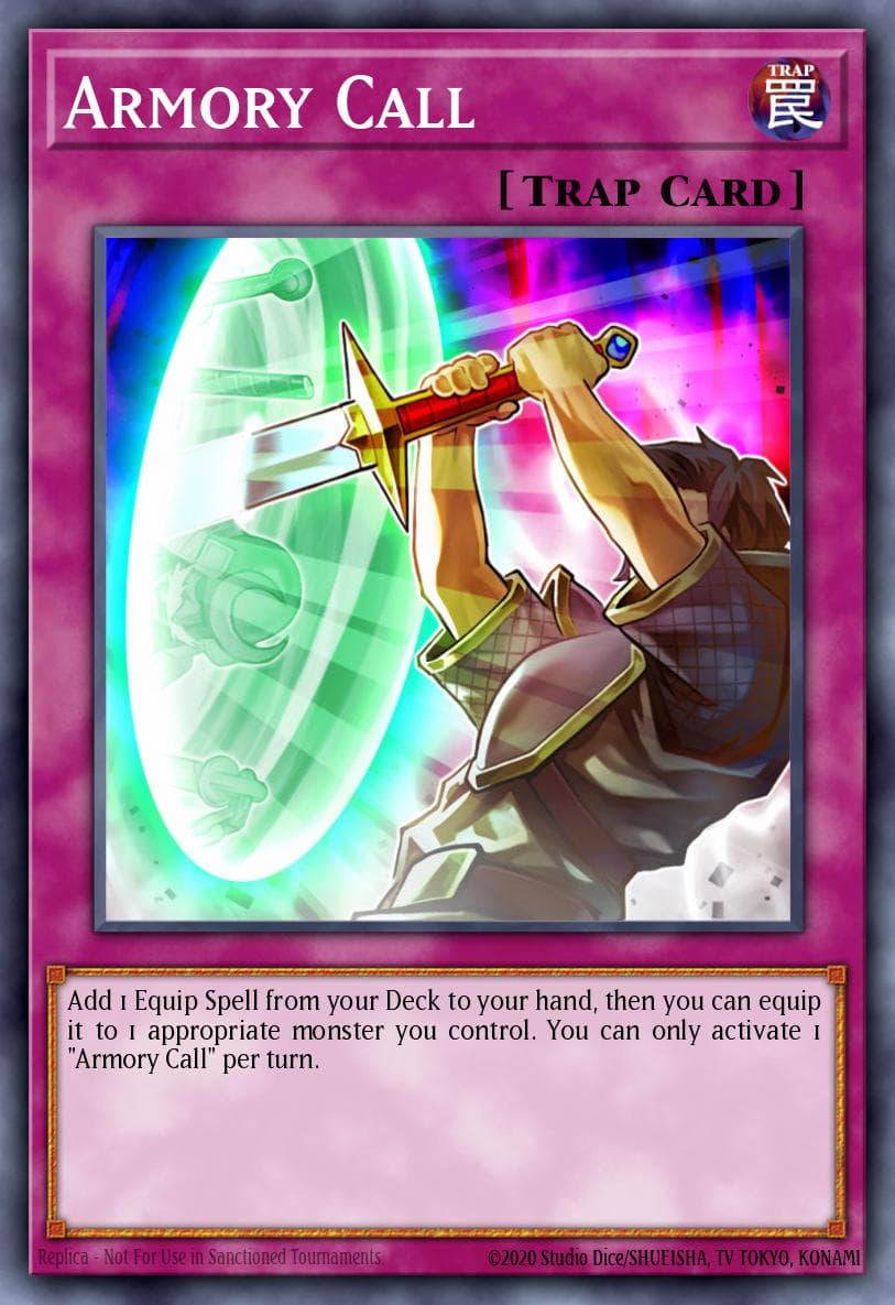 Carte Yu-Gi-Oh! Armory Call #4 — Chaos Impact Special Edition