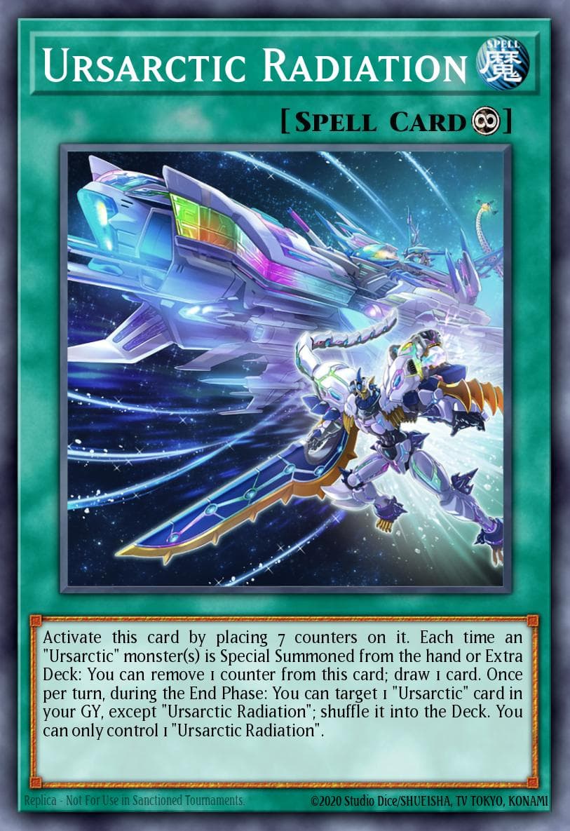 Carte Yu-Gi-Oh! Ursarctic Radiation #059 — Battle of Chaos