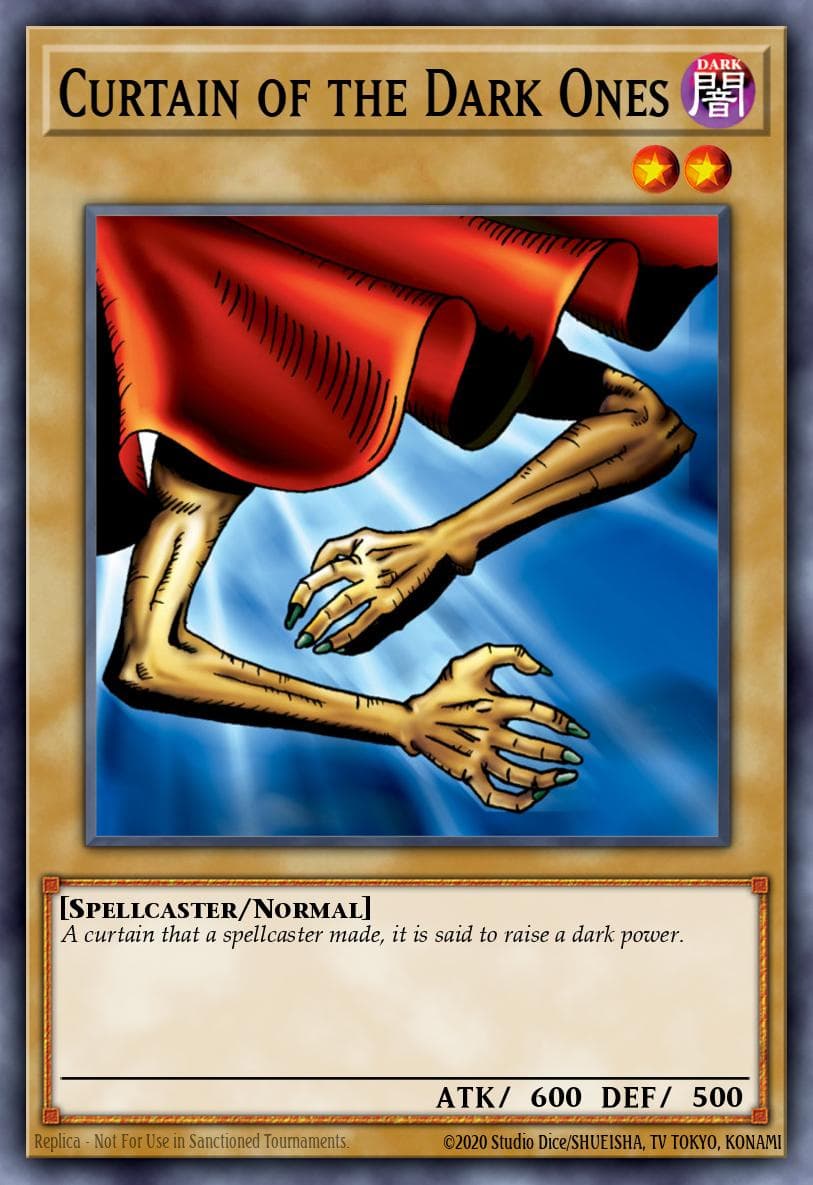 Carte Yu-Gi-Oh! Curtain of the Dark Ones #014 — Astral Pack Three