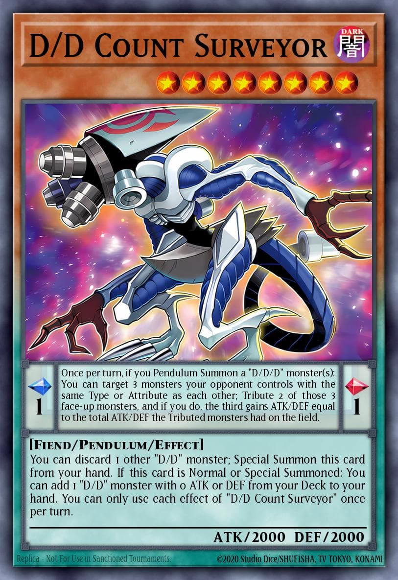 Carte Yu-Gi-Oh! D/D Count Surveyor #041 — Battles of Legend: Monster Mayhem