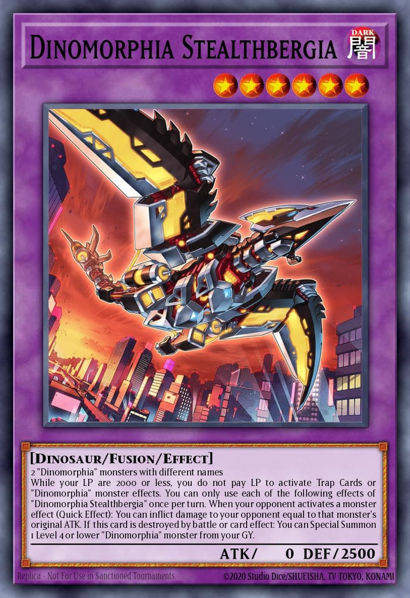 Carte Yu-Gi-Oh! Dinomorphia Stealthbergia #039 — Battle of Chaos