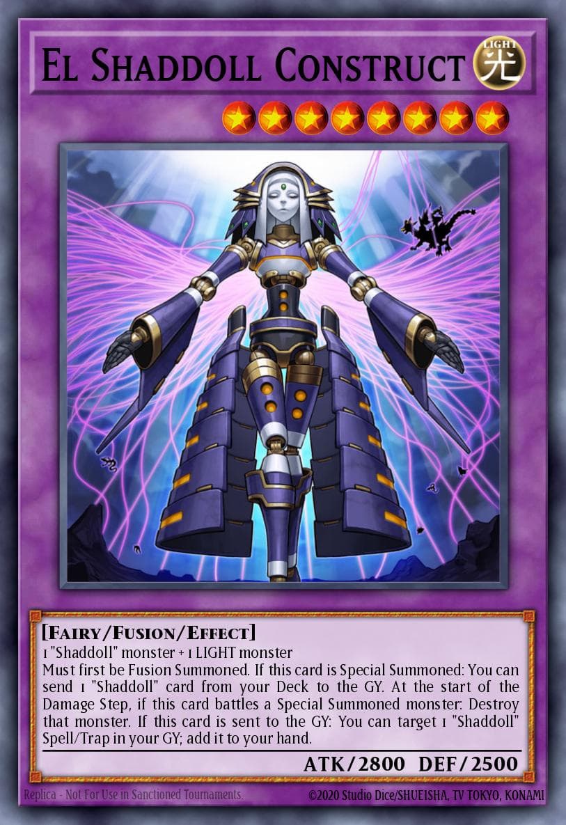 Carte Yu-Gi-Oh! El Shaddoll Construct #006 — Battles of Legend: Glorious Gallery