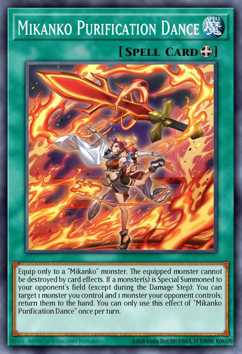 Carte Yu-Gi-Oh! Mikanko Purification Dance #031 — Amazing Defenders