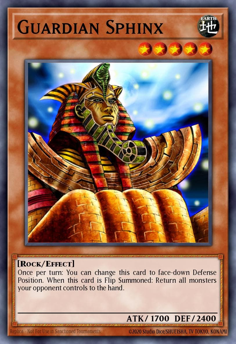 Carte Yu-Gi-Oh! Guardian Sphinx #130 — Battle Pack: Epic Dawn