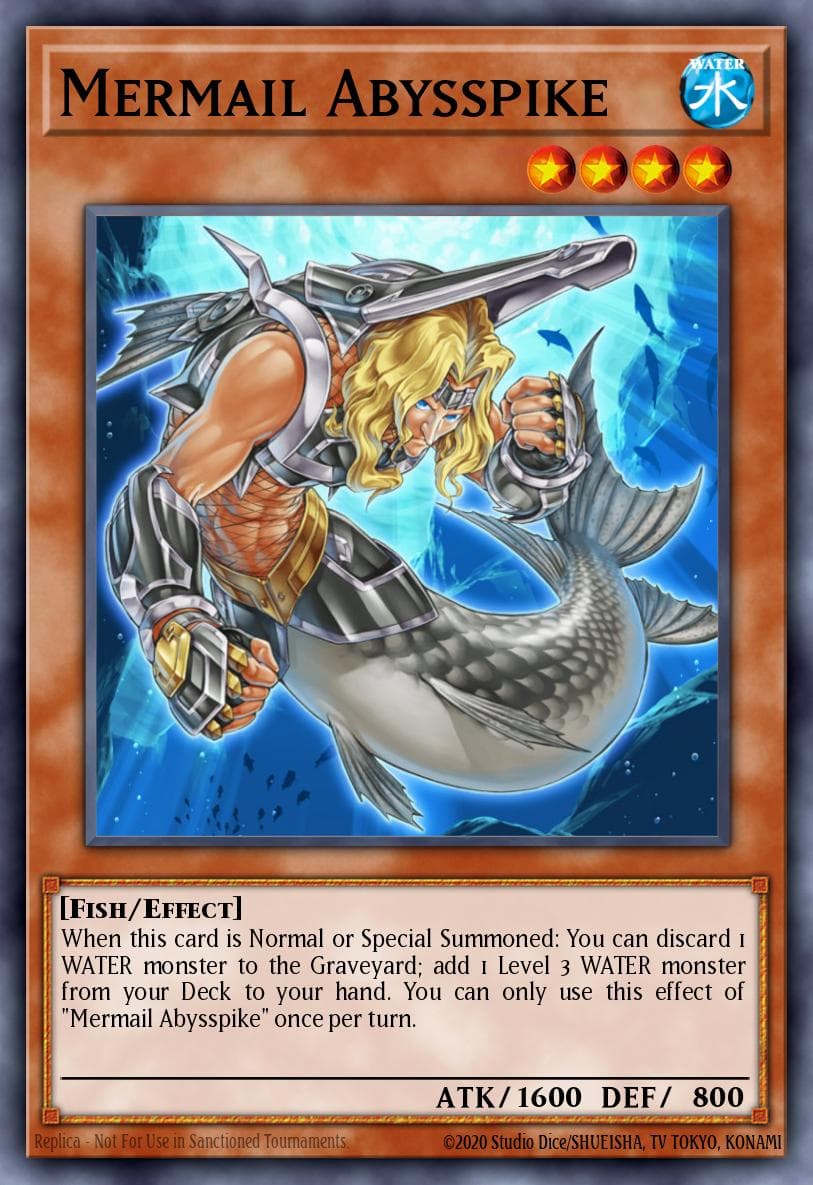 Carte Yu-Gi-Oh! Mermail Abysspike #018 — Abyss Rising