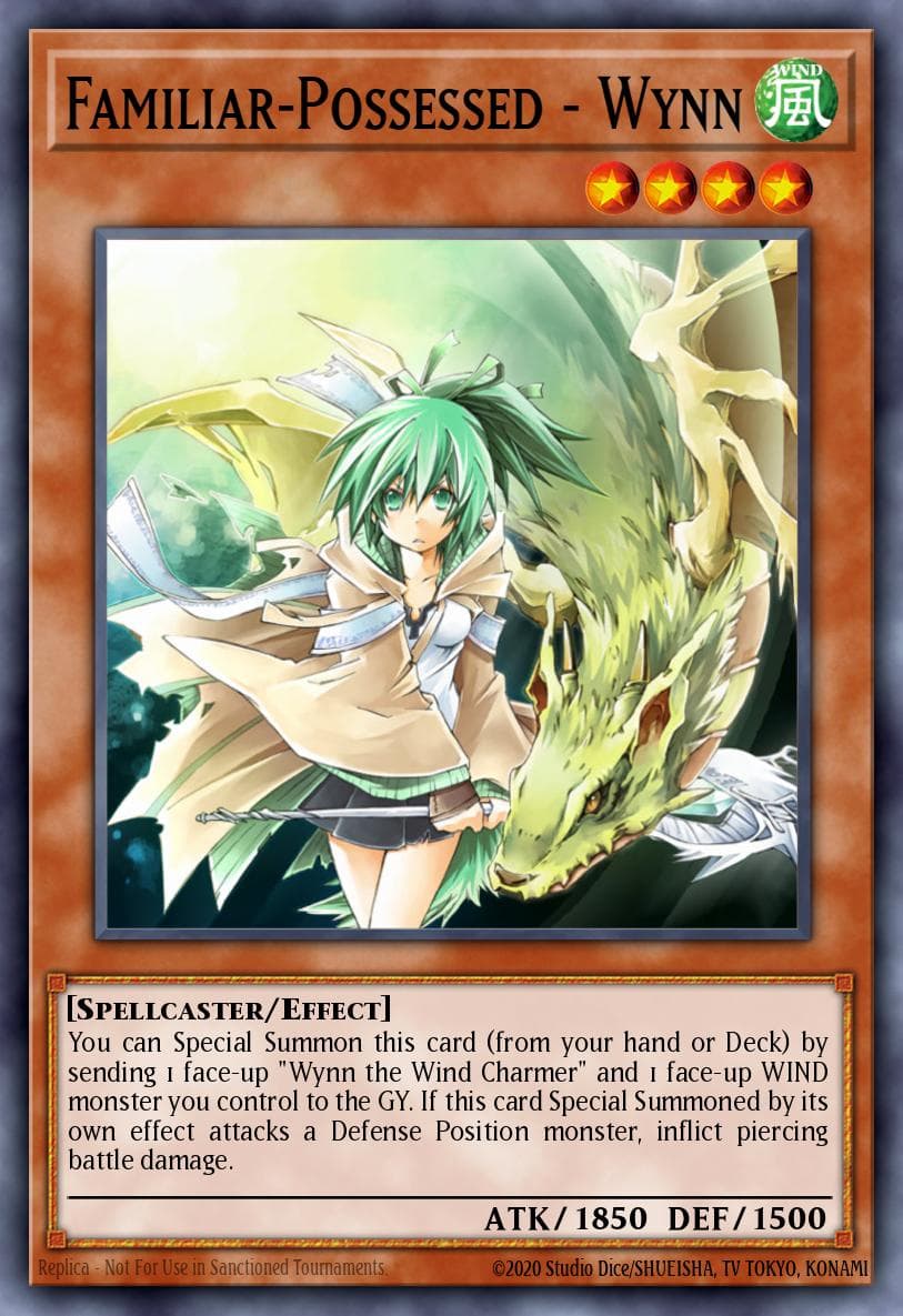 Carte Yu-Gi-Oh! Familiar-Possessed - Wynn #007 — THE CHRONICLES DECK: Spirit Charmers (All-Foil Edition)